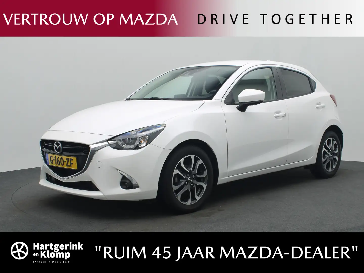 Mazda 2 1.5 Skyactiv-G GT-M : dealer onderhouden Blanc - 1