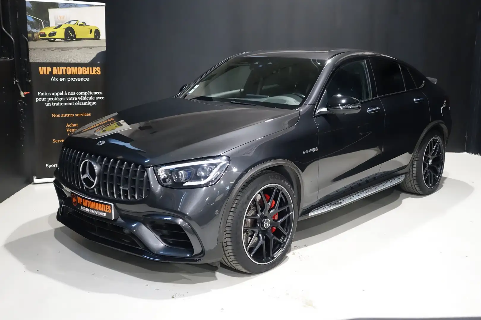 Mercedes-Benz GLC 63 AMG Coupé S 9G-MCT Speedshift 4Matic+ Gris - 1