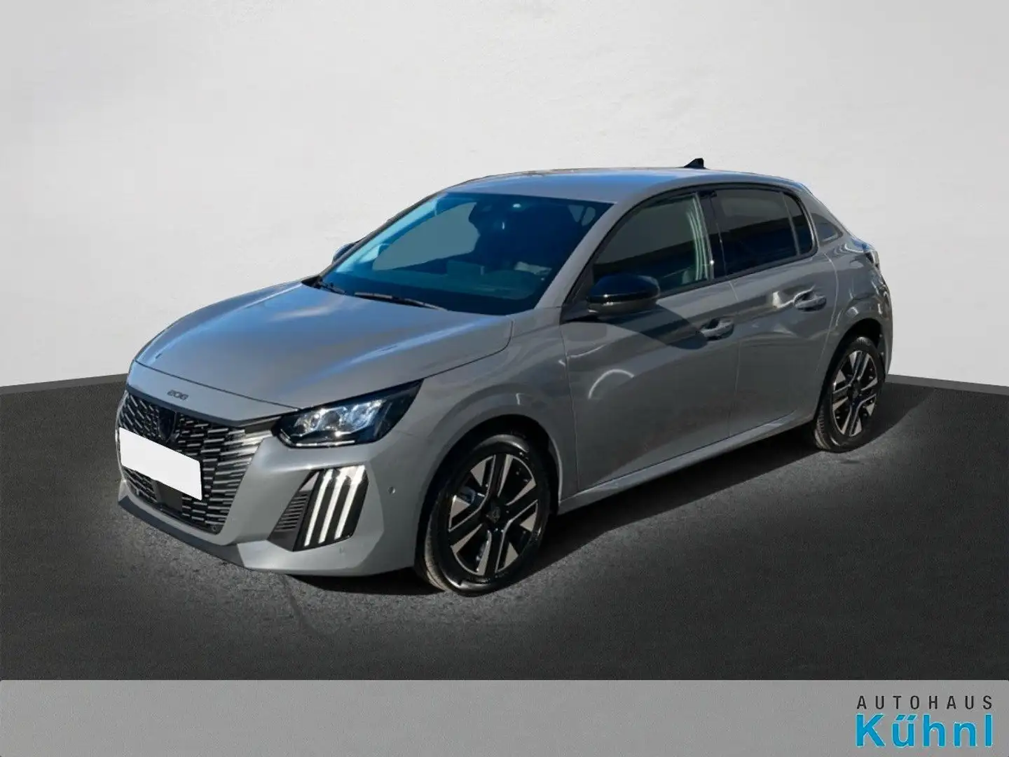 Peugeot 208 Allure Hybrid 110 e-DSC 6 Automatik Grau - 1