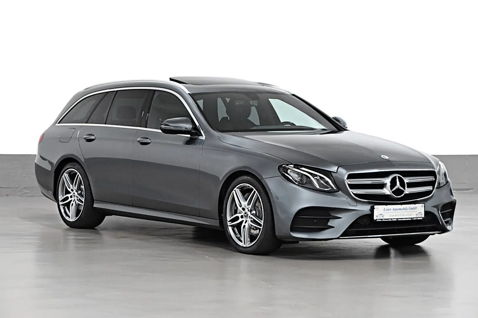 Mercedes-Benz E 300 D 9G-TRONIC AMG LINE*FINANZIERUNG MÖGLICH* Gris - 1
