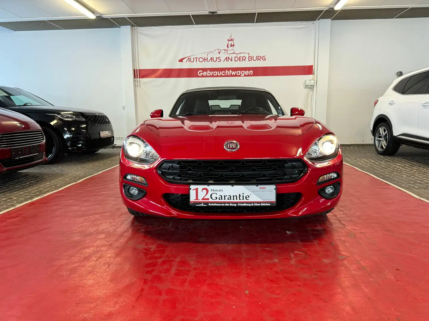 Fiat 124 Spider Lusso *Leder + SHZ + Navi Červená - 1