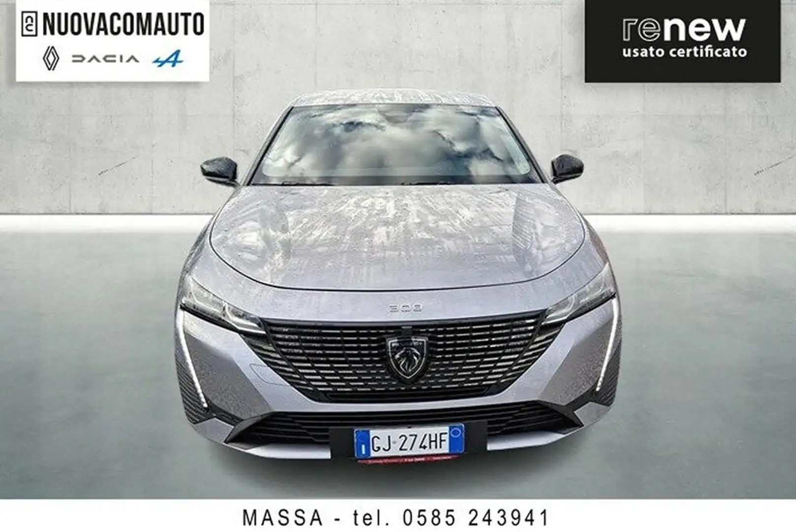 Peugeot 308 1.2 puretech t. Allure Pack s&s 130cv Grigio - 2