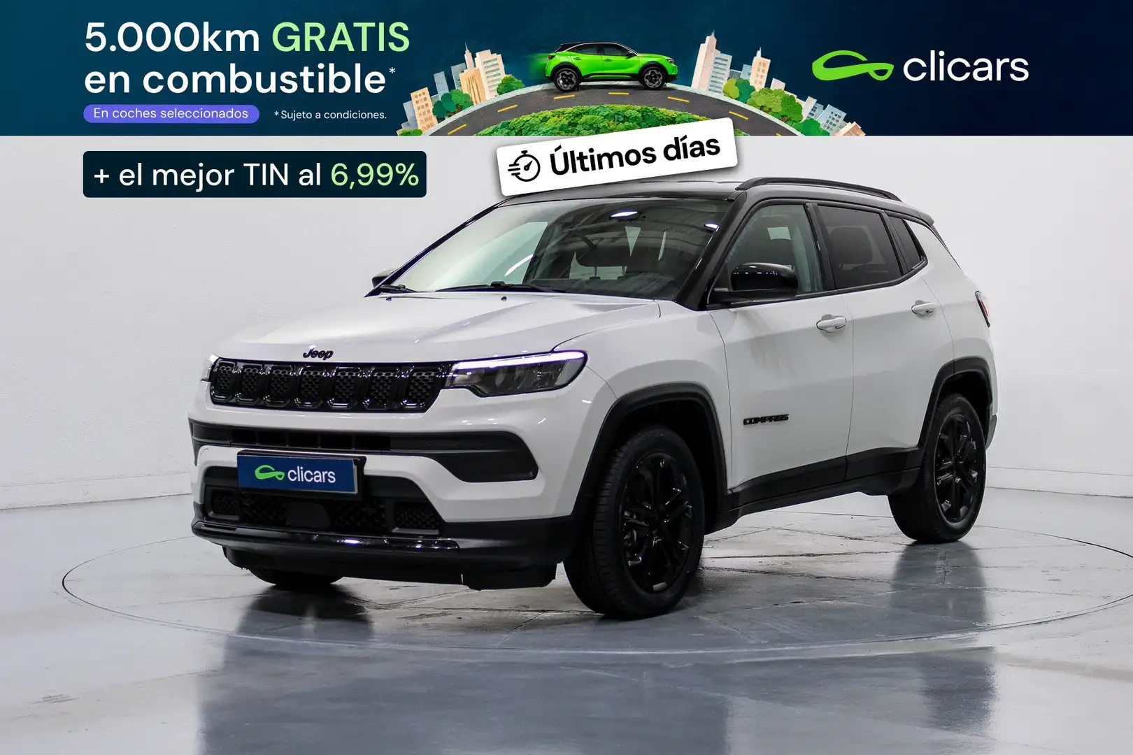 Jeep Compass 1.5 MHEV Night Eagle FWD DCT Blanco - 1