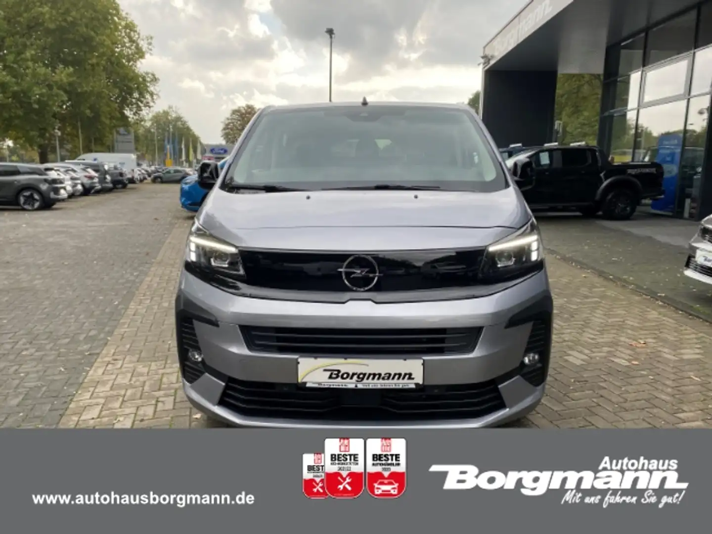 Opel Vivaro L3 Doppelkabine Standheizung DAB AHK Navi Silber - 2