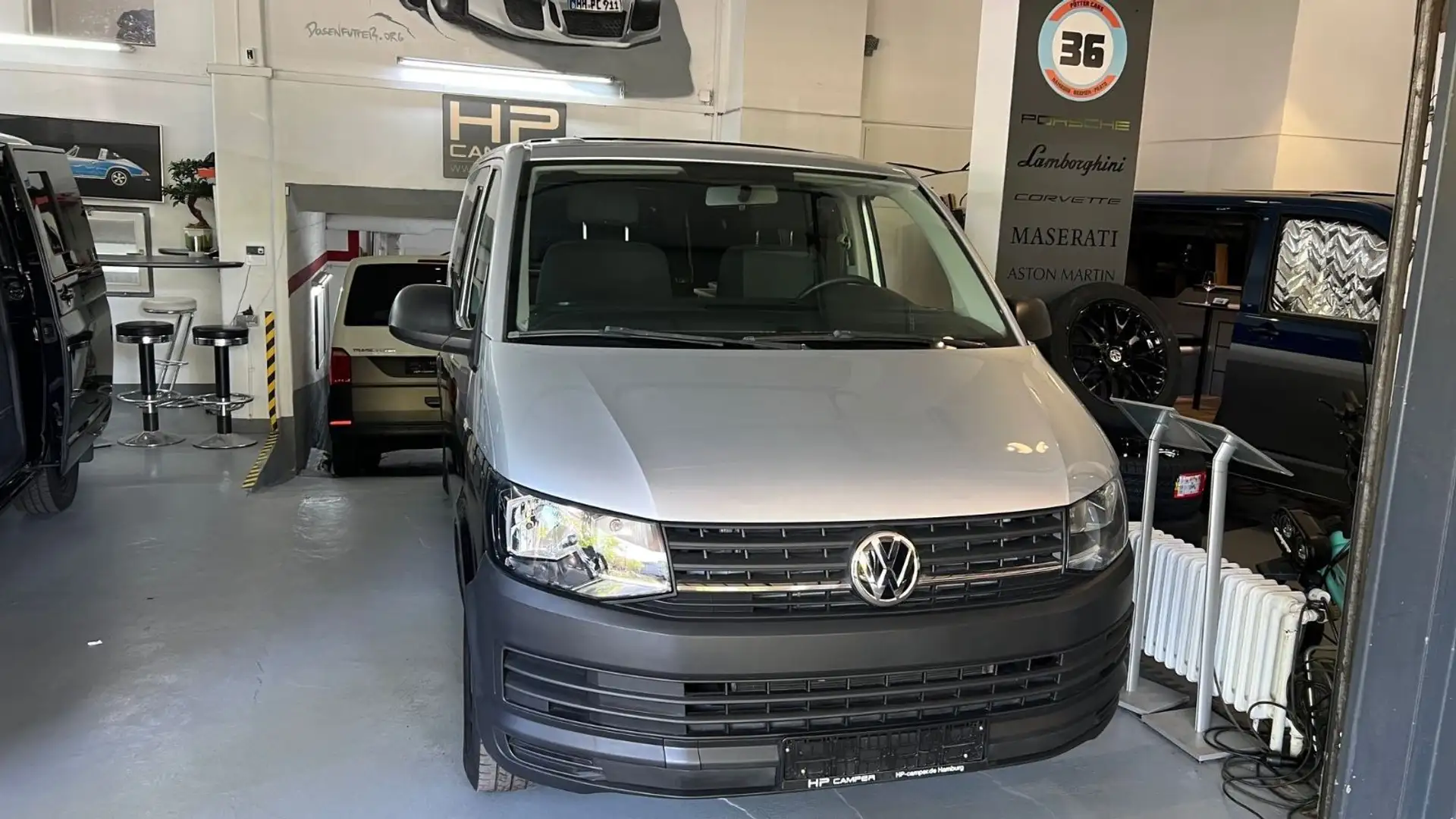 Volkswagen VW T6 LWB HP-Camper Edition Standheizung Klima Silber - 2