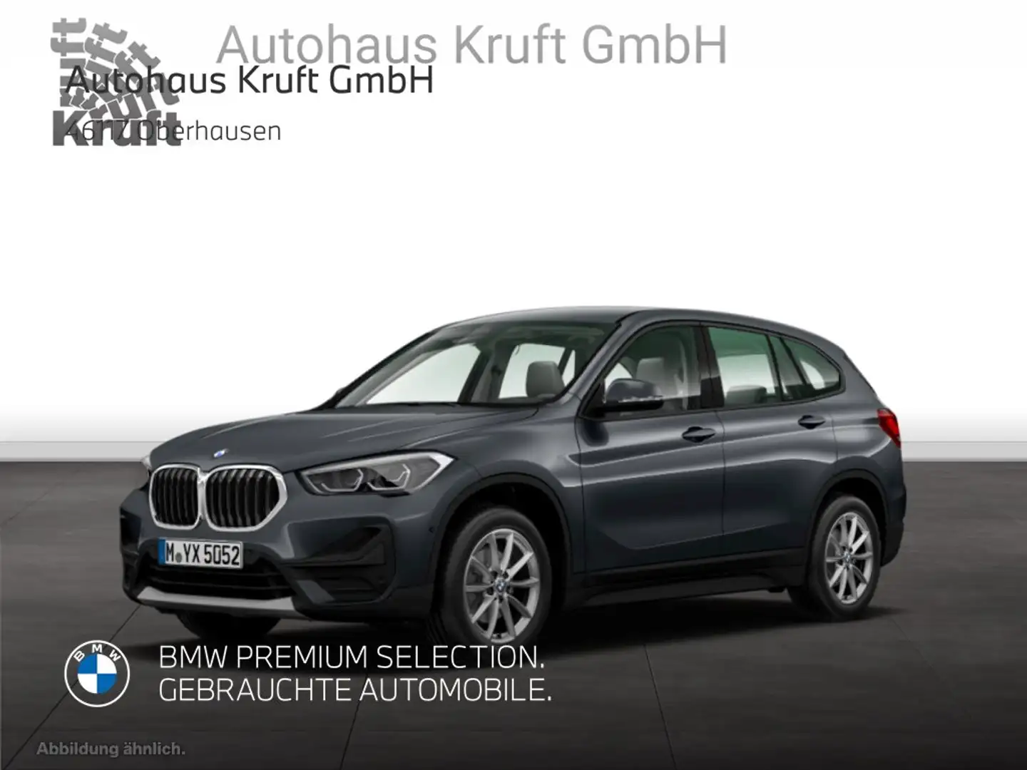 BMW X1 xDrive18d ADV+XDRIVE+AUTOM+NAVI+LED+SITZHZ Gris - 2