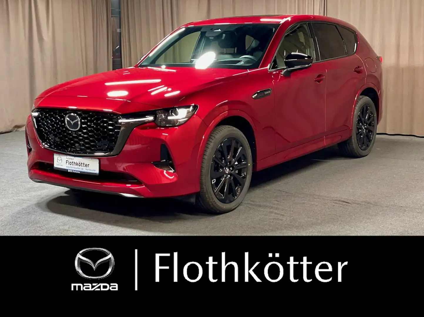 Mazda CX-60 200PS 2025 HOMURA PLUS*ALLE PAKETE*PANO Червоний - 1