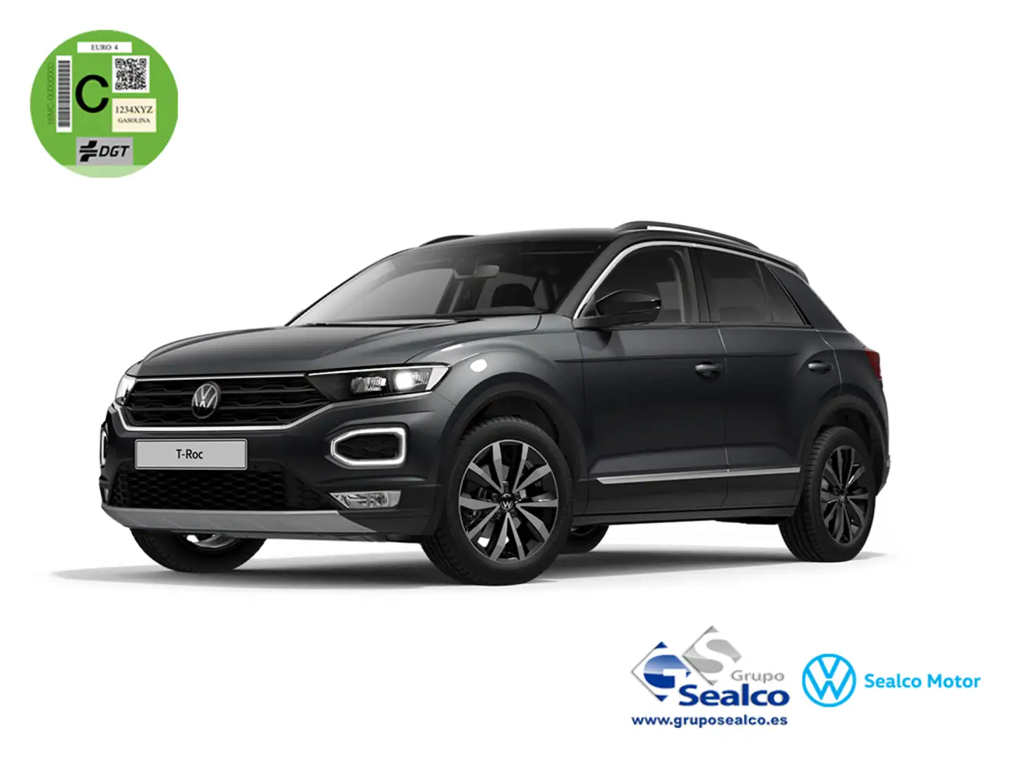 Volkswagen T-Roc 1.0 TSI Advance Style Gris - 1