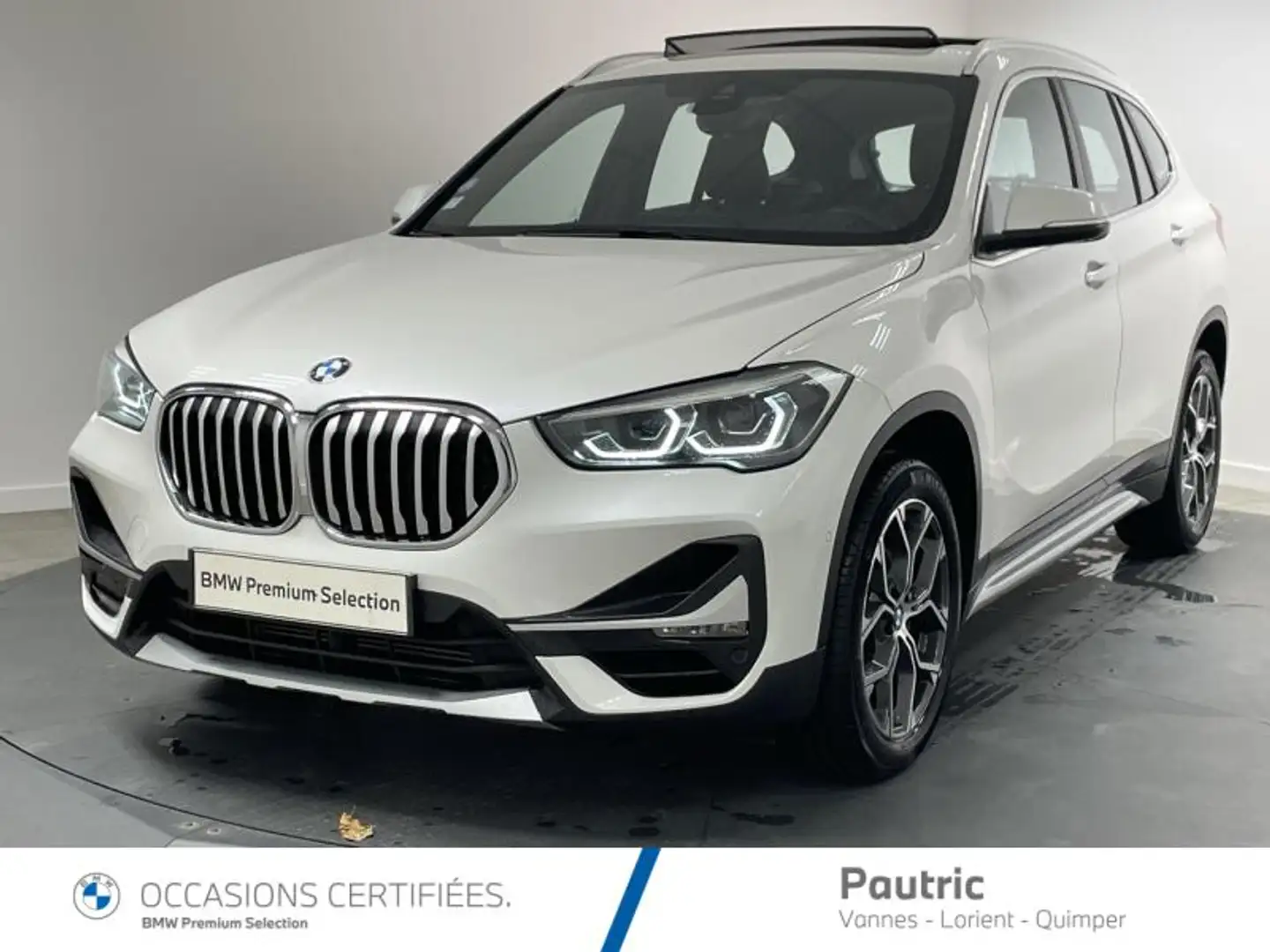 BMW X1 sDrive18iA 140ch xLine DKG7 Weiß - 1