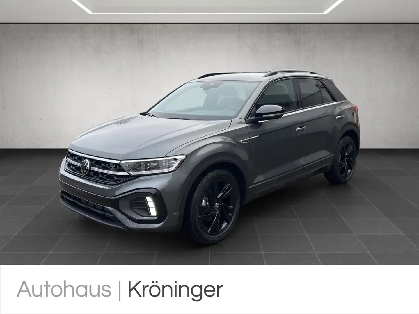 Volkswagen T-Roc R-Line 1.5 TSI DGG AHK Matrix Rück IQ Grau - 1