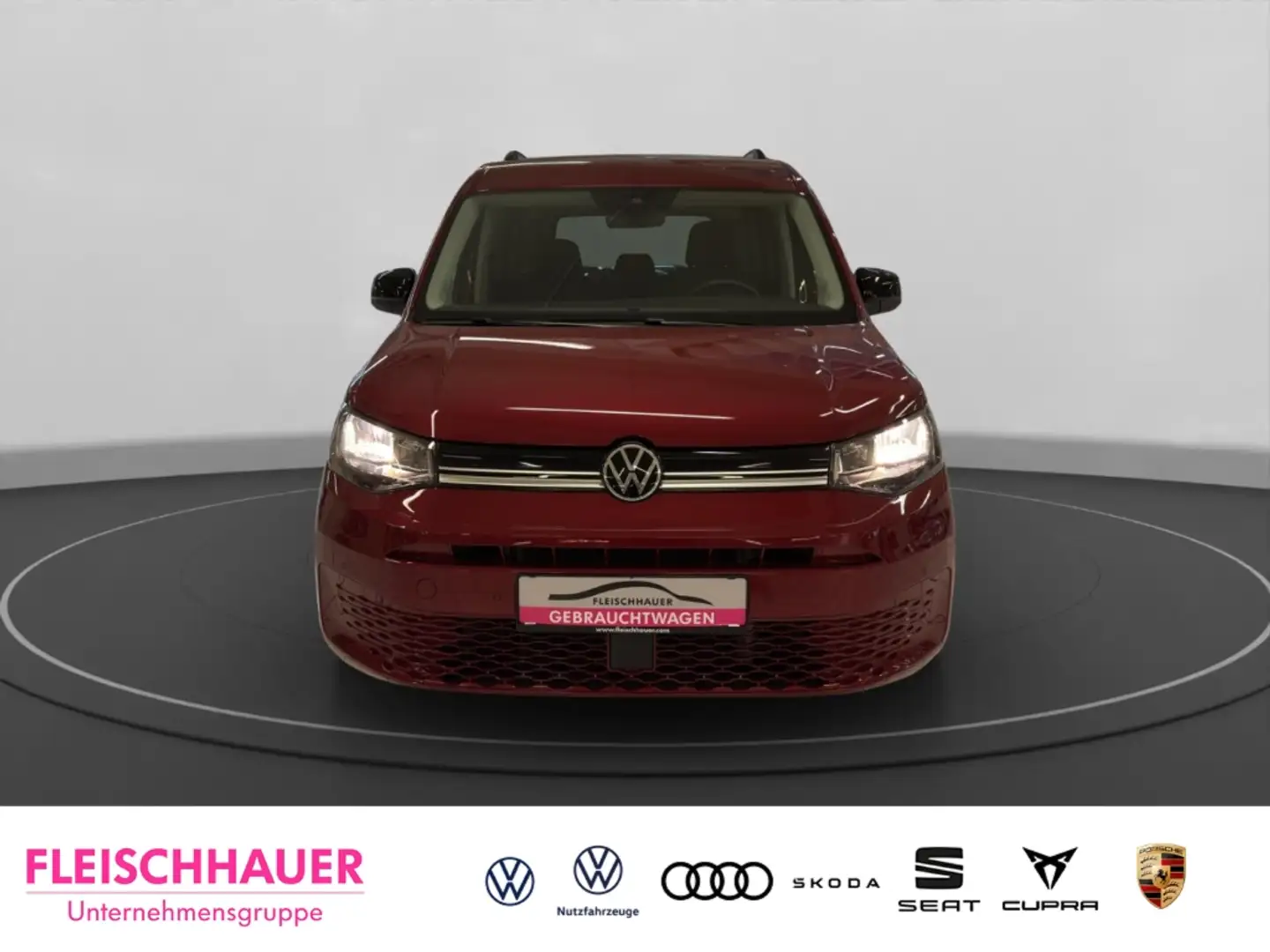 Volkswagen Caddy Life 1.5 TSI ACC+App-connect+Parklenk+Cool&sound+S Rot - 2