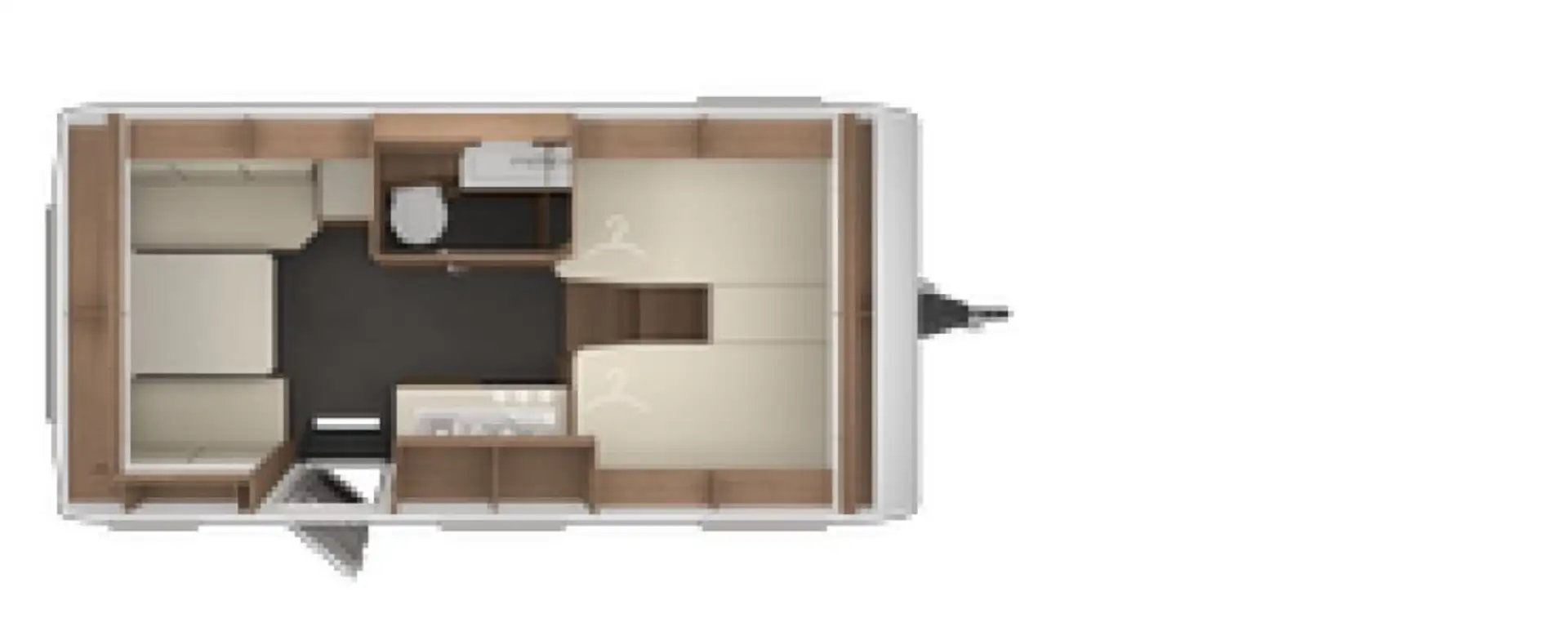 Tabbert Senara 460 E 2,3 2 Pakete Blanc - 2