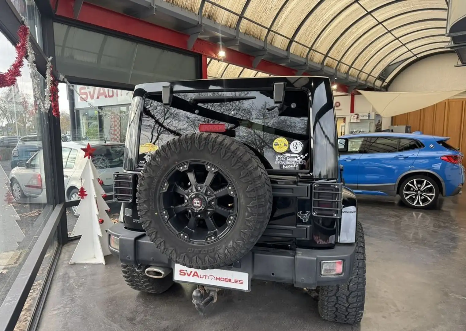 Jeep Wrangler Unlimited 2.8 CRD 200ch Sahara BVA Schwarz - 2