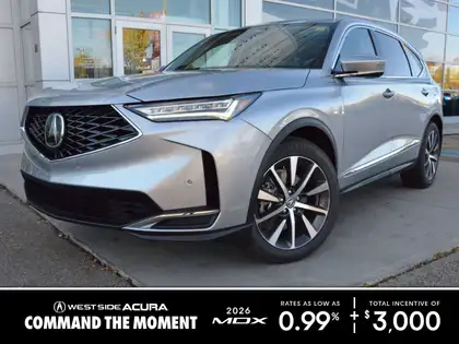 Gray 2026 Acura MDX SUV / Crossover All-Wheel Drive Automatic