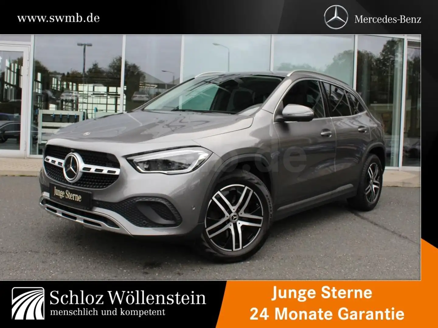 Mercedes-Benz GLA 220 d 4M Progressive/MULTIBEAM/AHK/Sitzklima Grau - 1