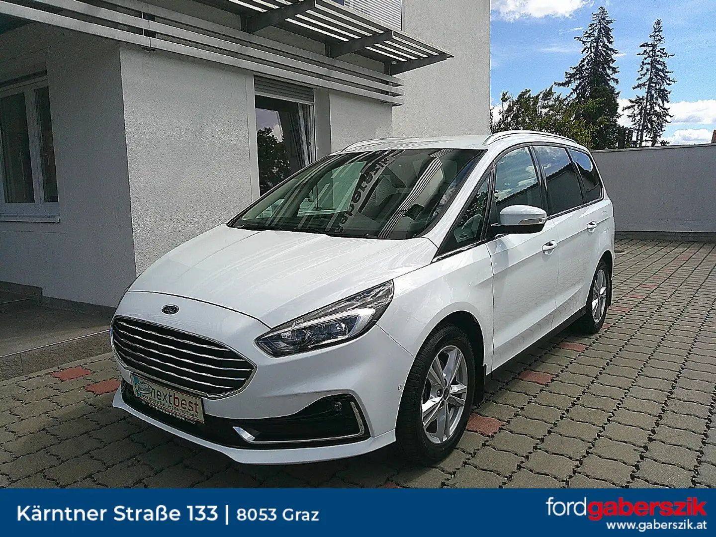 Ford Galaxy 2,5 Duratec Hybrid Titanium Aut. Weiß - 1
