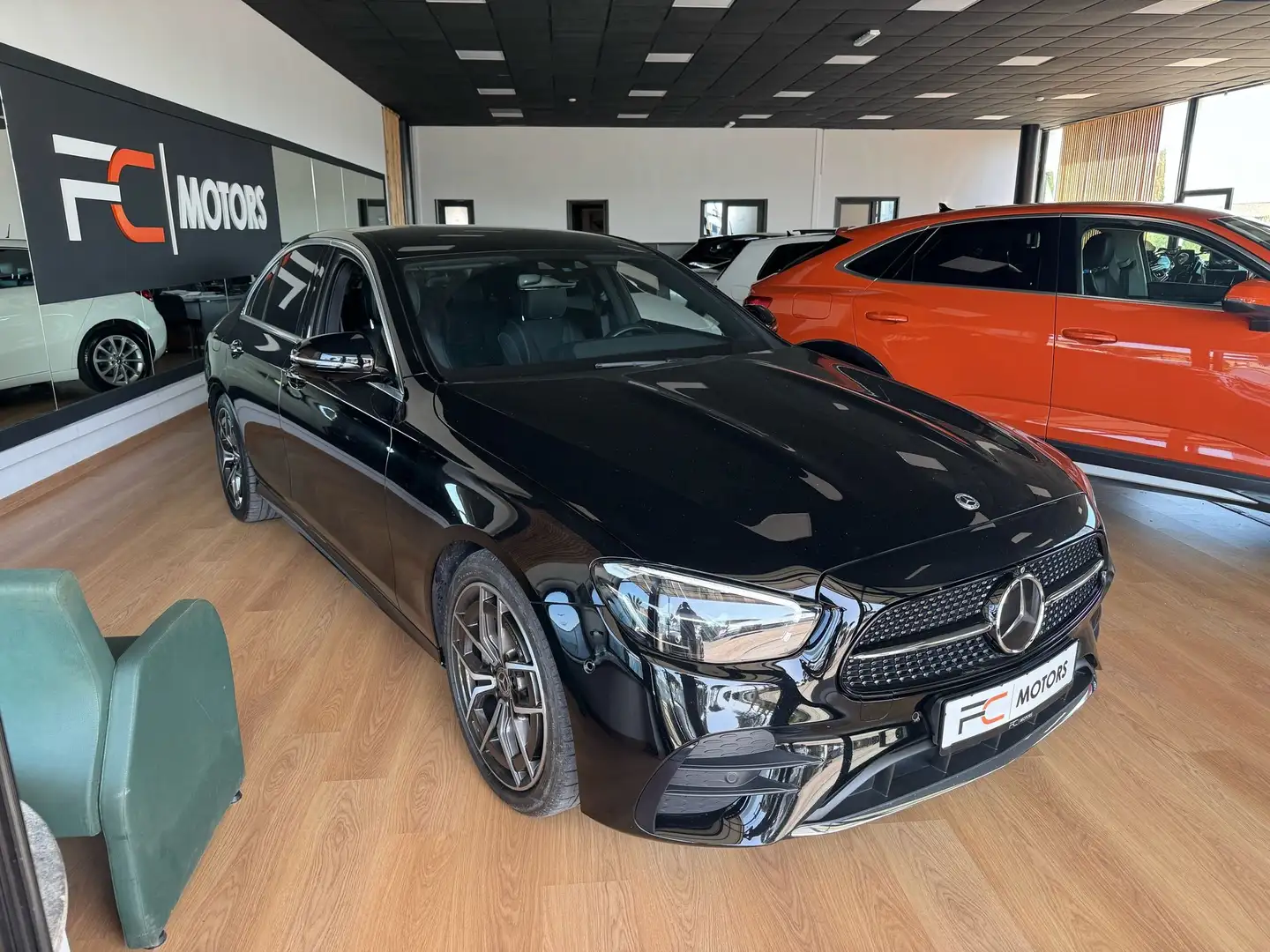 Mercedes-Benz E 220 d AMG PREMIUM-VIRTUAL-AUTO Nero - 1
