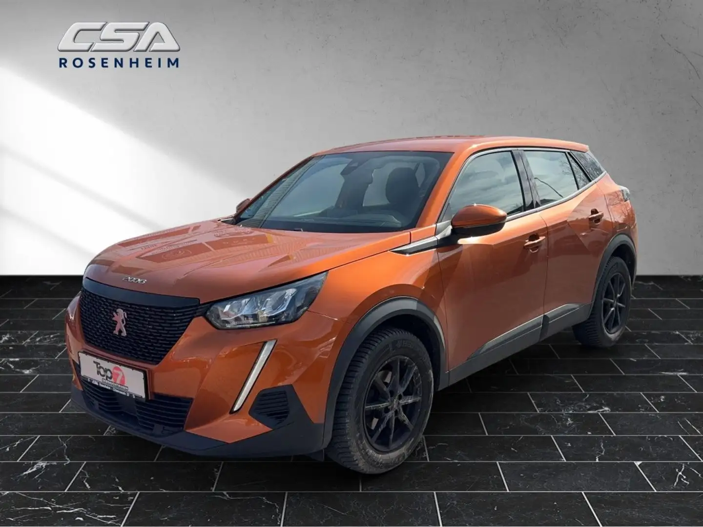 Peugeot 2008 Active Pack Bluetooth LED Klima Einparkhilfe Orange - 2