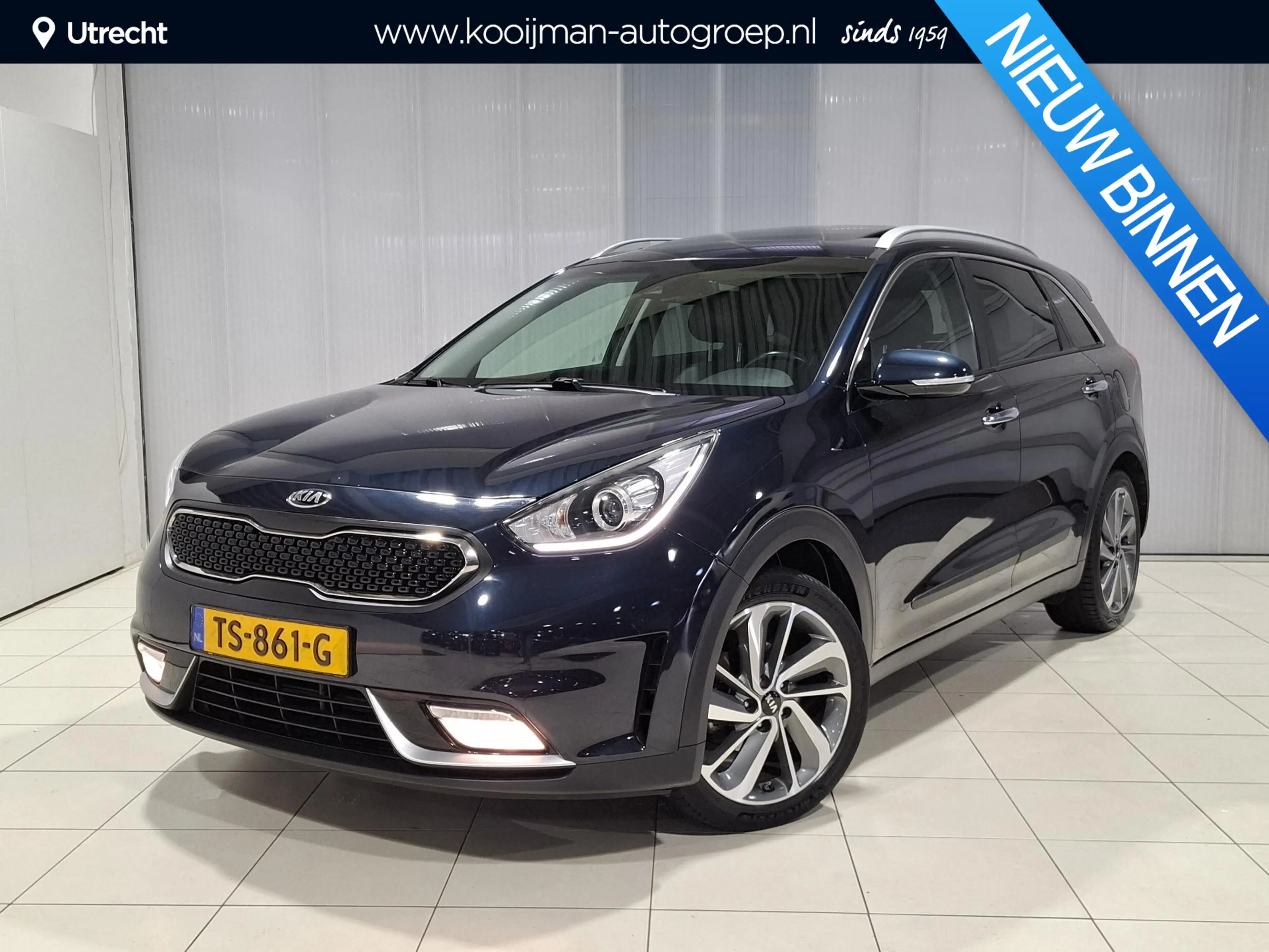 Kia Niro 1.6 GDi Hybrid Design Edition Stoel en Stuur verwa