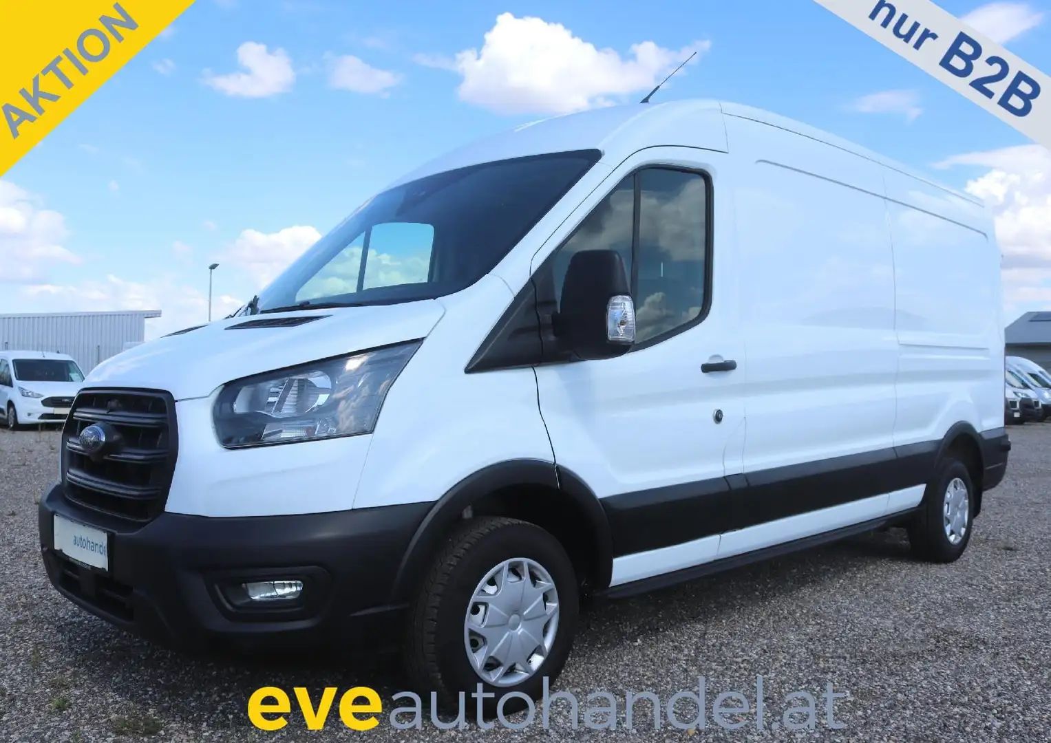 Ford Transit L3H2 Kasten/€ 17.400,-netto/TEL TEMP KLIMA Weiß - 1