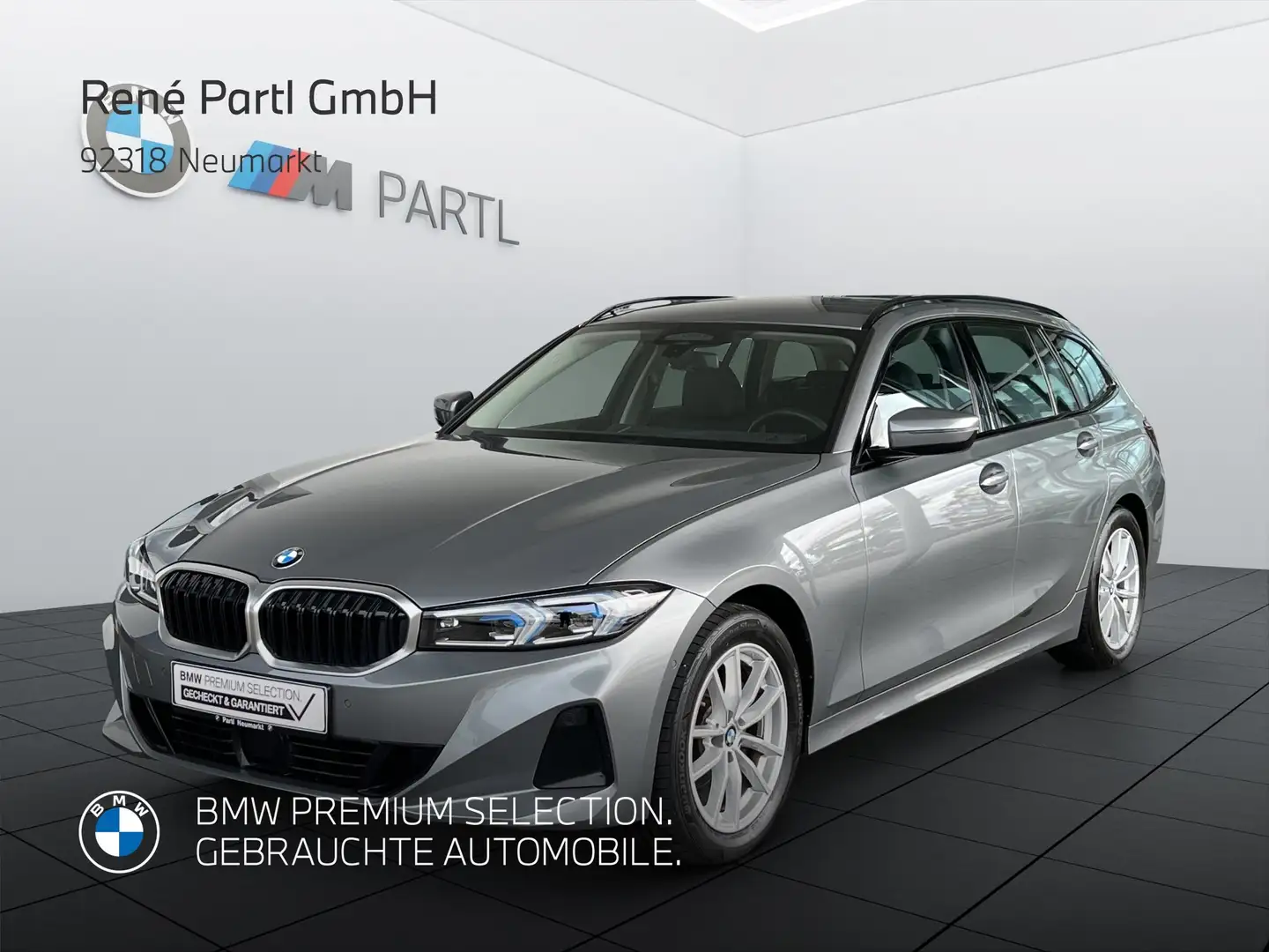 BMW 318 i Touring NAVI adapLED AHK DA-Prof RFK Keyless Grau - 1
