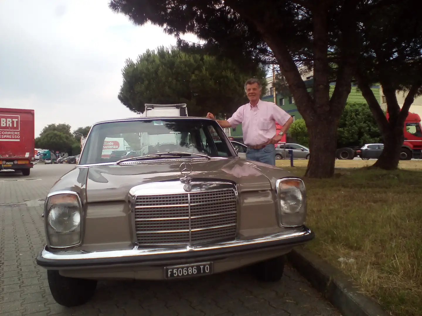 Mercedes-Benz 220 Berlina Diesel Beige - 2