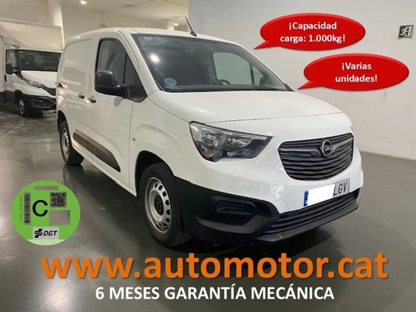 Opel Combo 1.5 TD 75kW 100CV Select L H1 1000kg Bianco - 1