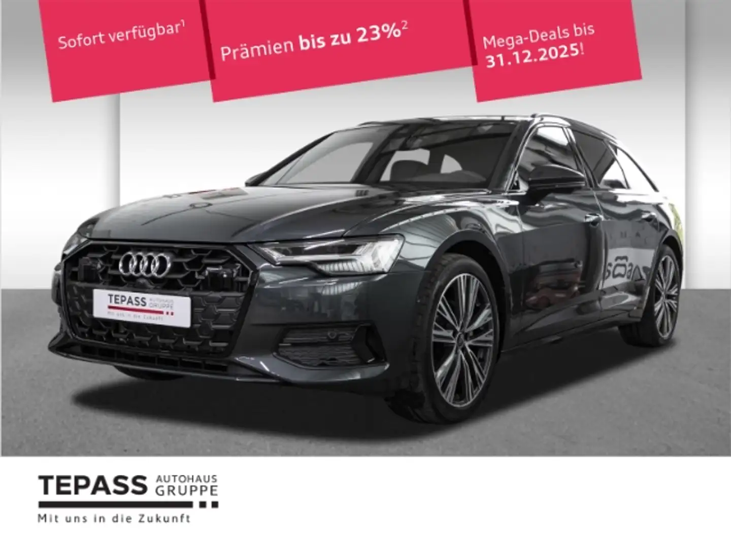 Audi A6 Avant 40 TDI S TRONIC ADVANCED AHK MATRIX PANO Grijs - 1