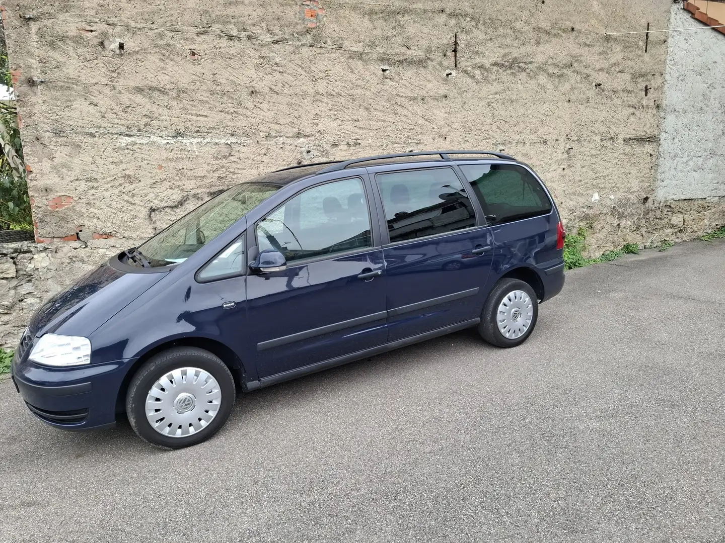 Volkswagen Sharan Sharan 1.9 TDI Automatik , Beim kauf TÜV neu Blau - 1