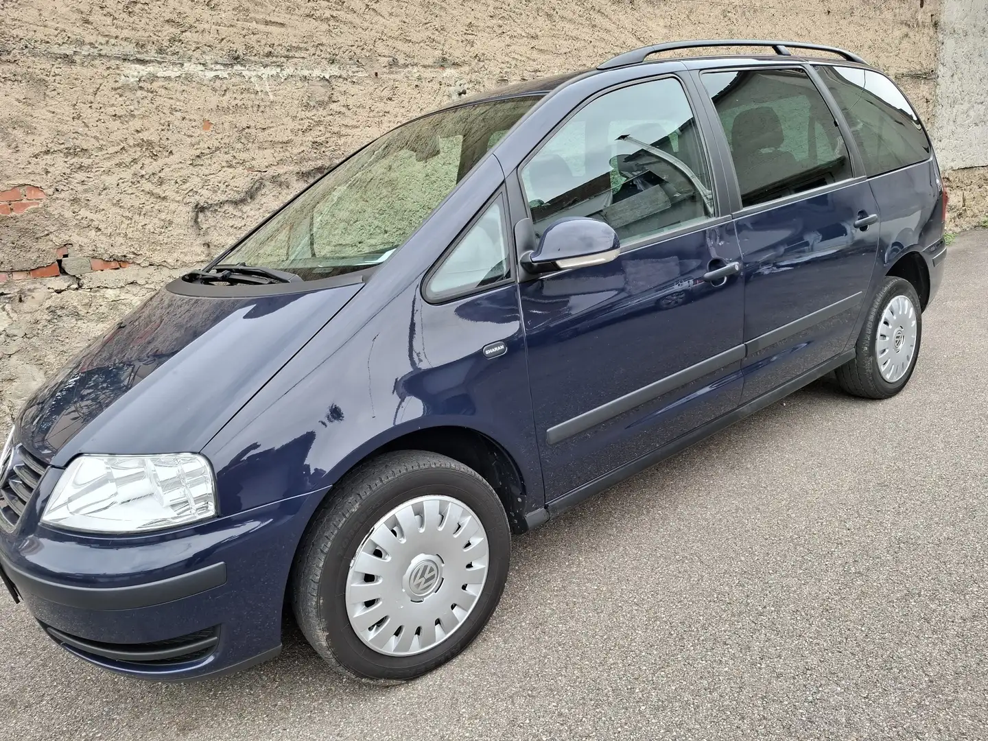 Volkswagen Sharan Sharan 1.9 TDI Automatik , Beim kauf TÜV neu Blau - 2