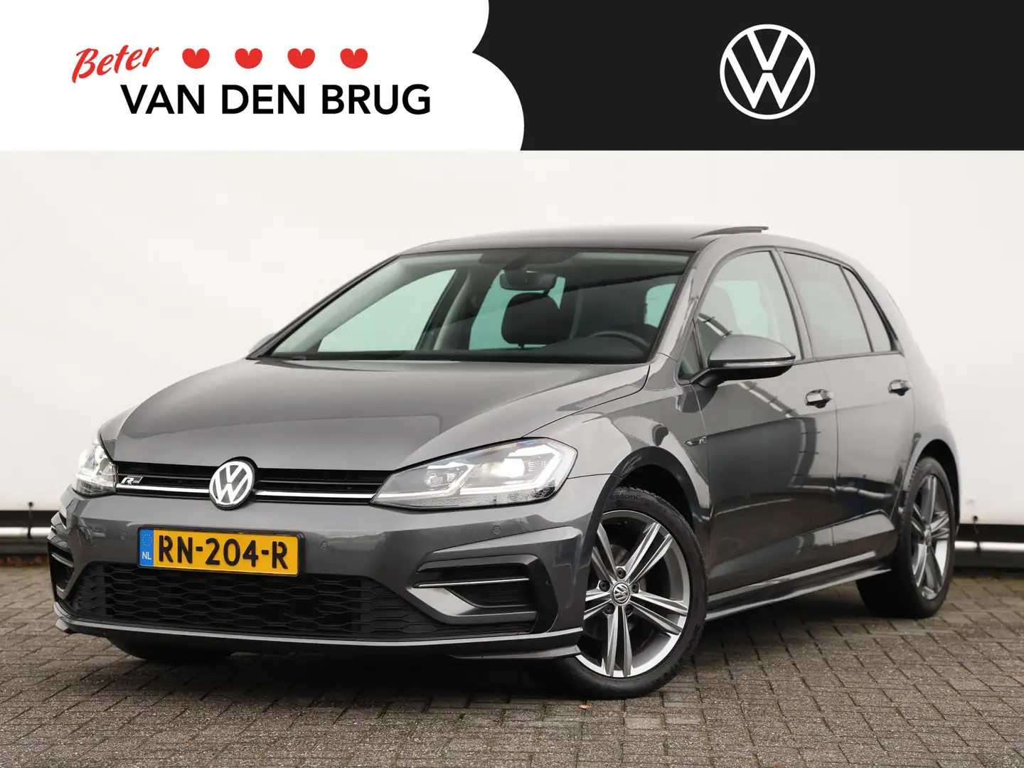 Volkswagen Golf 1.0 TSI Highline 110PK R-Line | Panoramadak | Digi Gris - 1