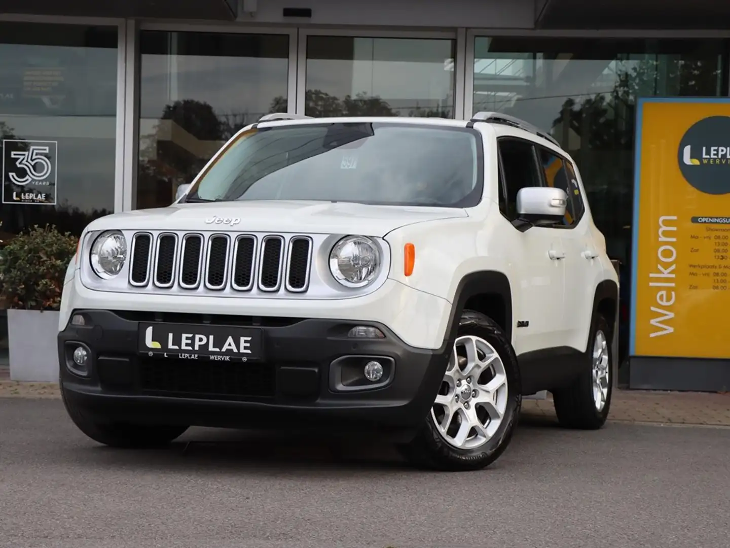 Jeep Renegade 1.4 136PK LIMITED |GPS|SENSOREN| Wit - 1