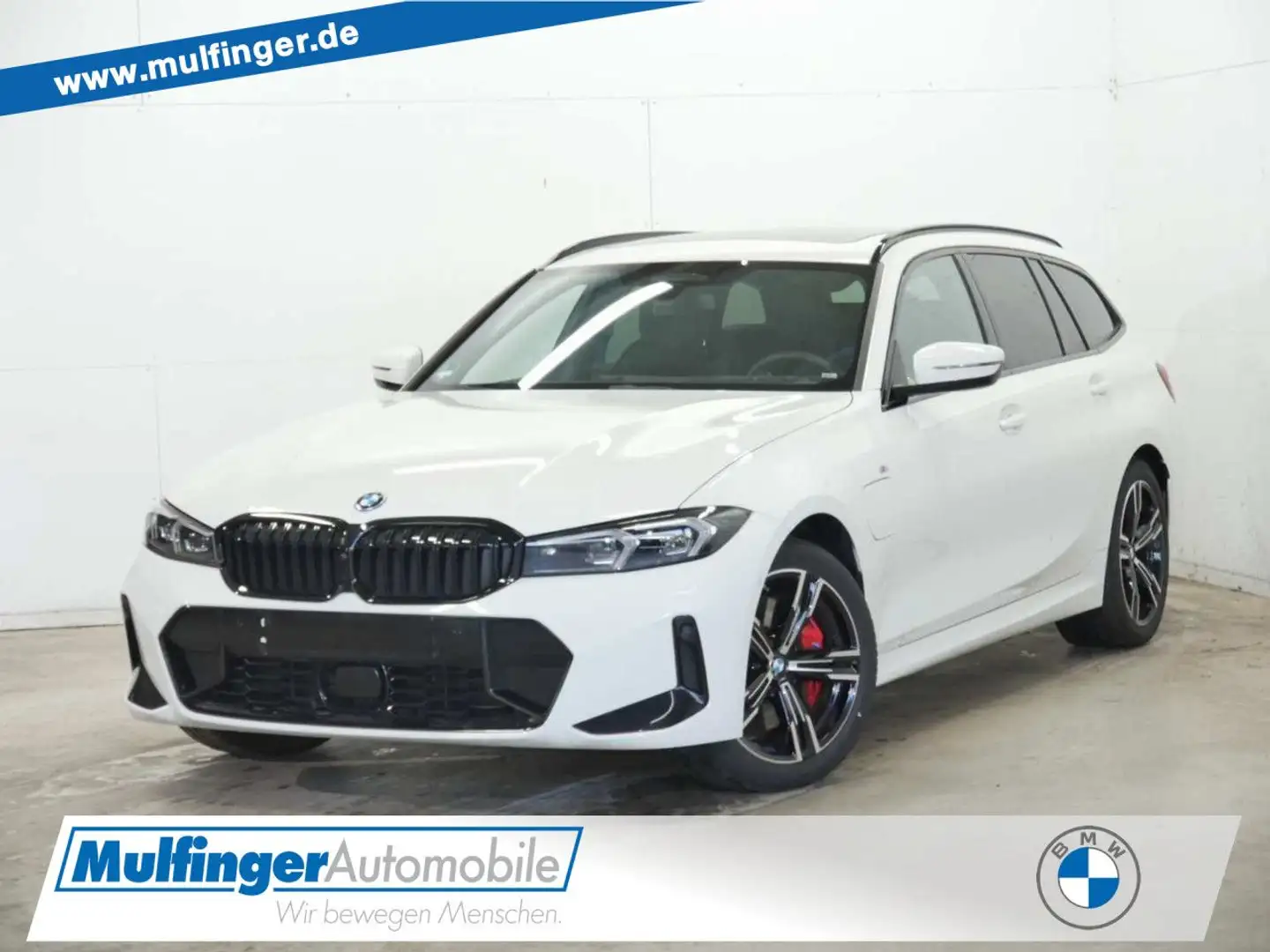 BMW 330 e T.xDr. M Sport HUD ACC SurrView PanoD.AHK LED Weiß - 1