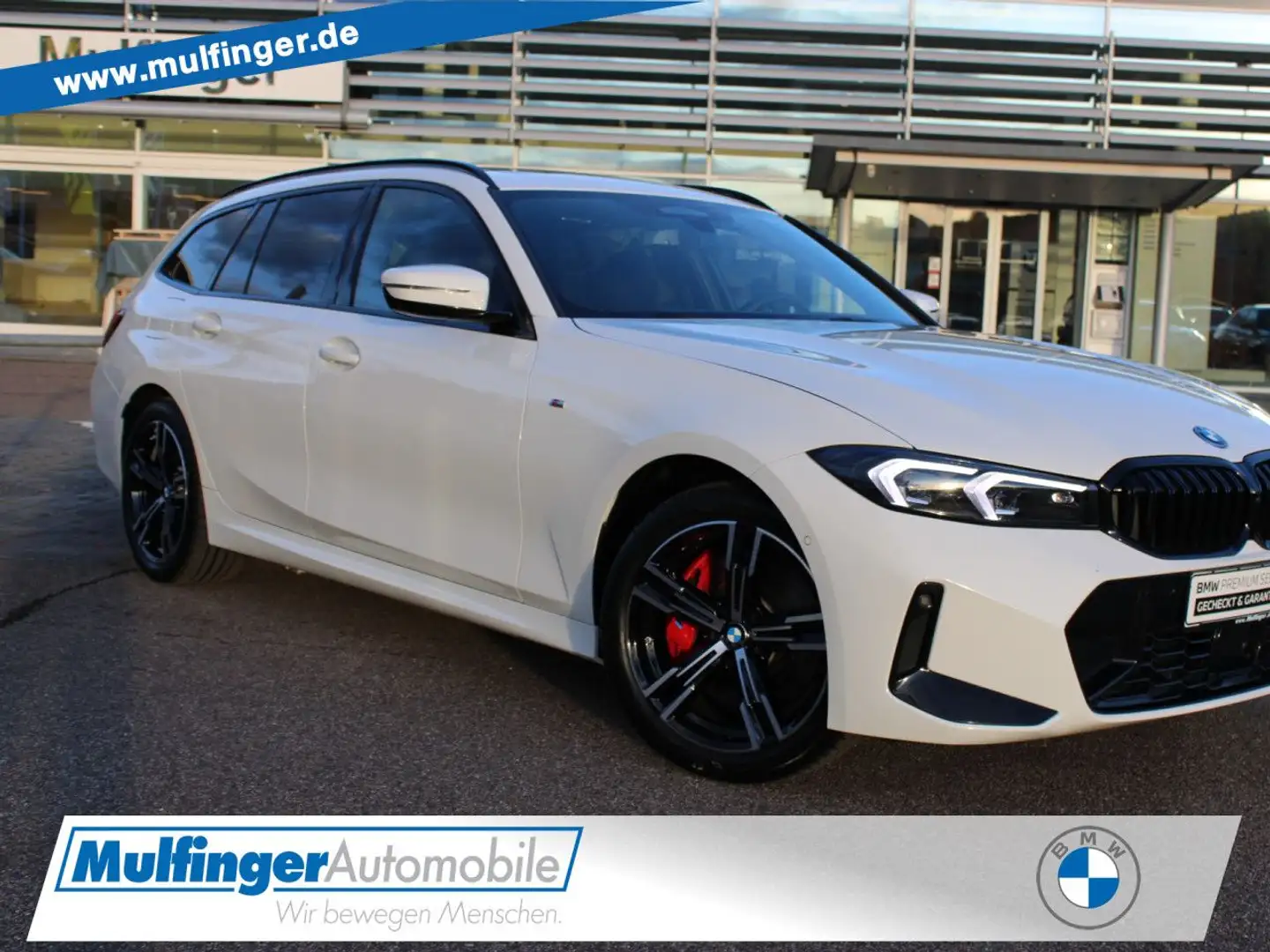 BMW 330 e T.xDr.M Sport Pro HUD ACC SurView PanoD.AHK Weiß - 1