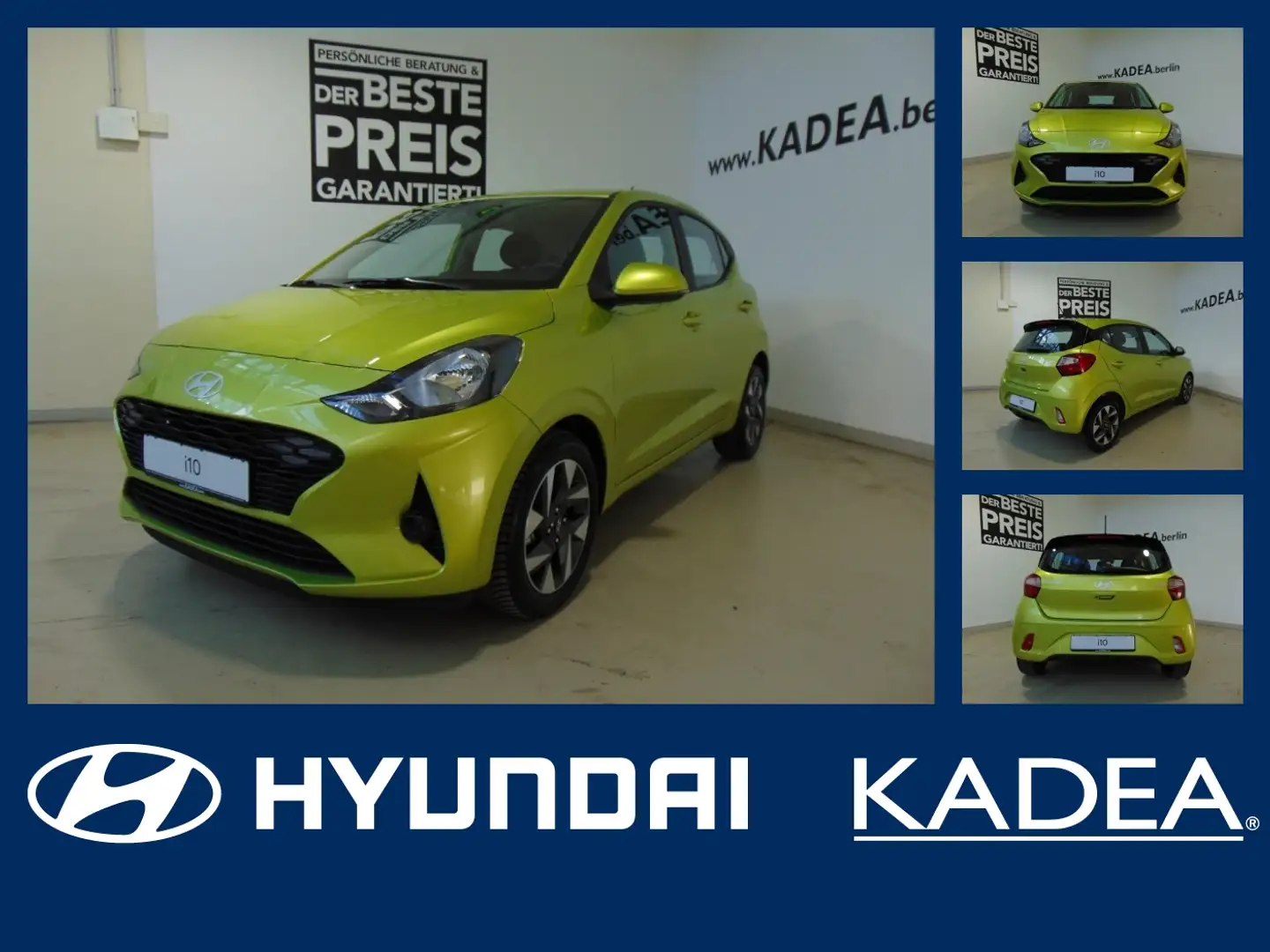 Hyundai i10 1.0 Trend FLA SpurH LM KlimaA Navi PDC KAM - 1