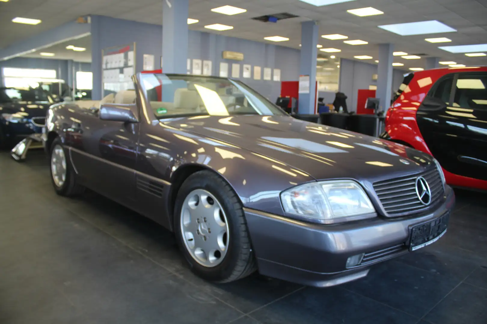 Mercedes-Benz SL 300 24V - Hardtop - Leder - SHZ - Fioletowy - 1