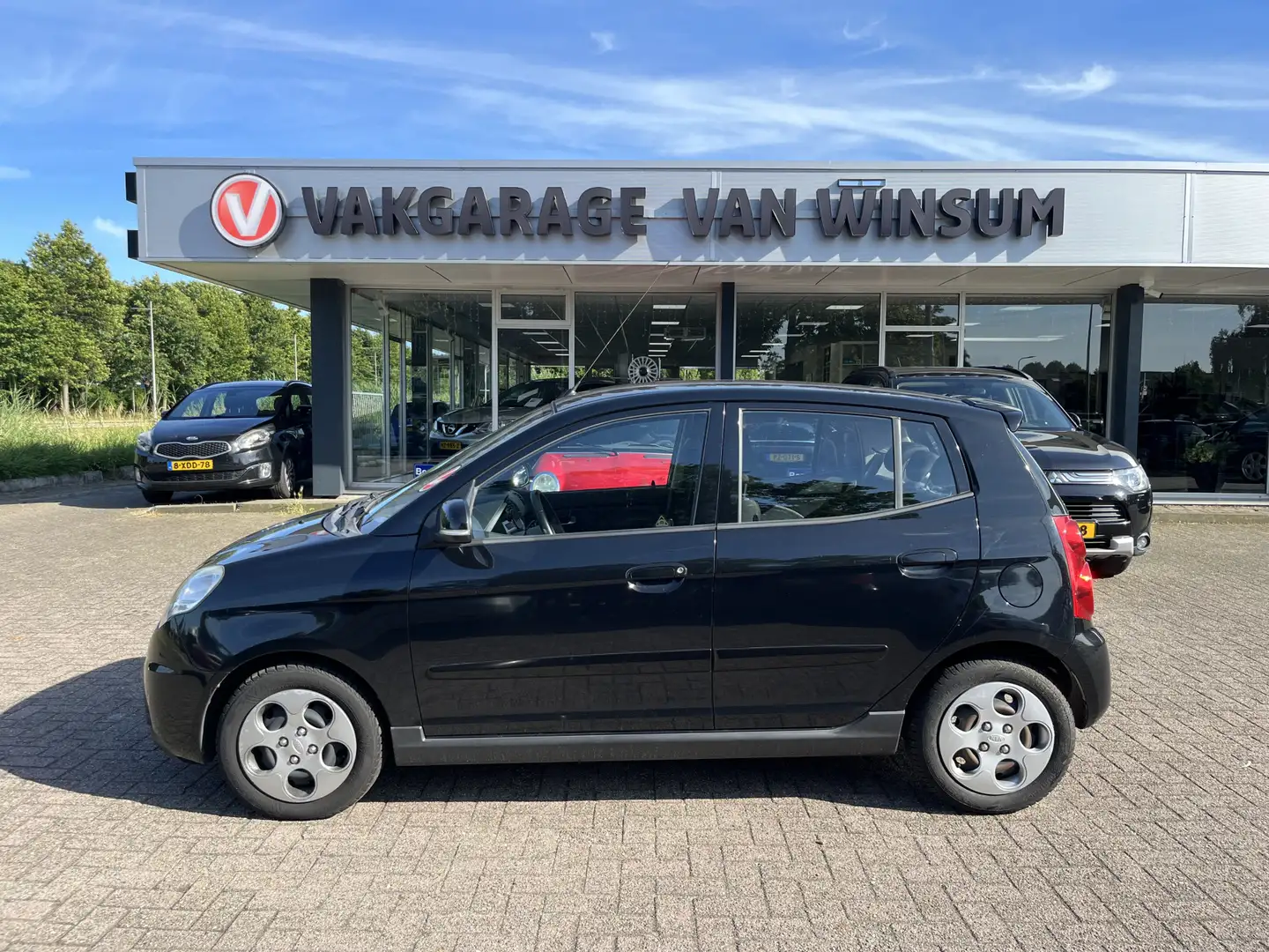Kia Picanto 1.1 X-ecutive Automaat klima Zwart - 2
