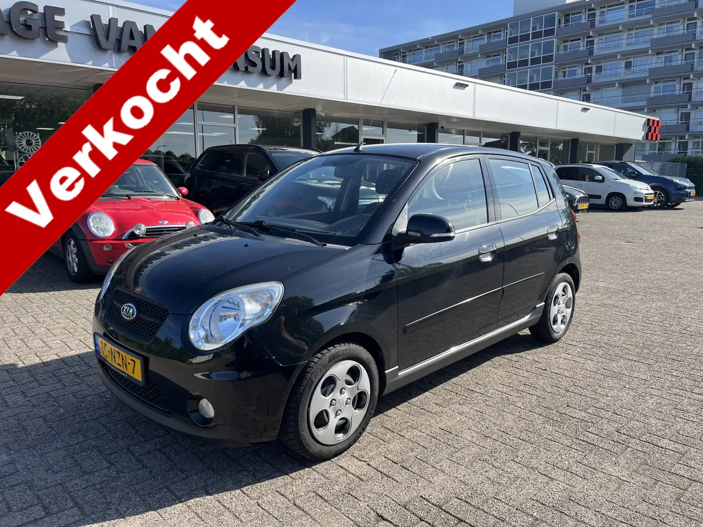 Kia Picanto 1.1 X-ecutive Automaat klima Nap Zwart - 1