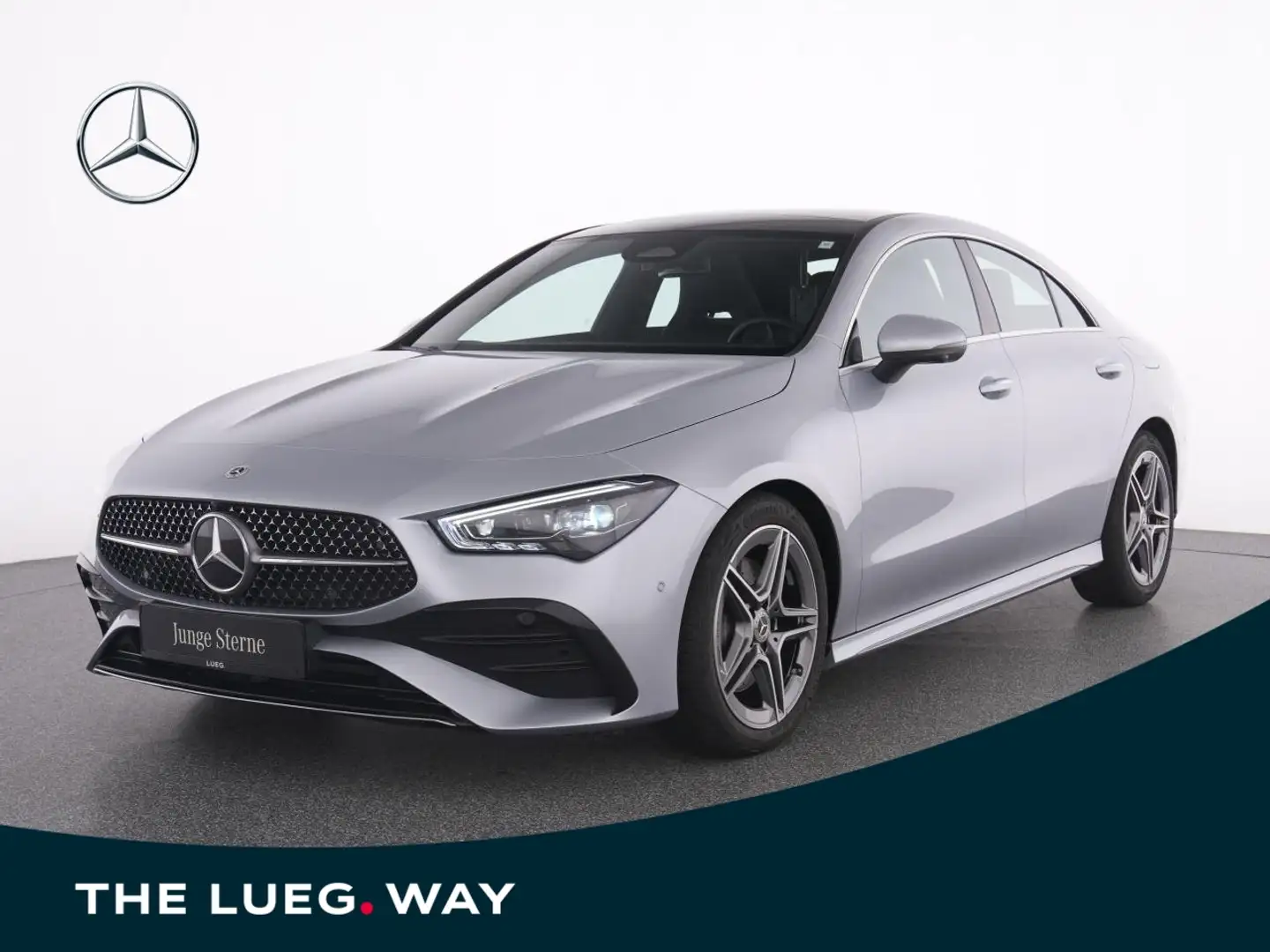 Mercedes-Benz CLA 220 4M AMG+Pano+MBeam+360+KeyGo+Mem+Totw+PTS Zilver - 1