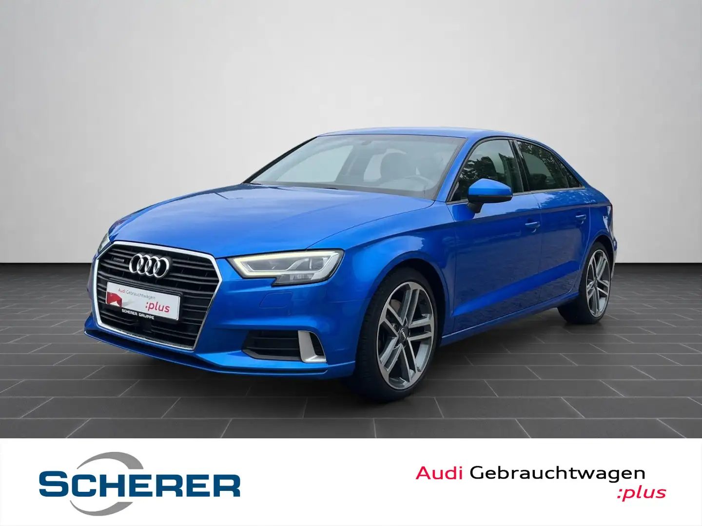 Audi A3 Limousine Sport 40 TFSI QUATTRO KAMERA NAVI B Bleu - 1