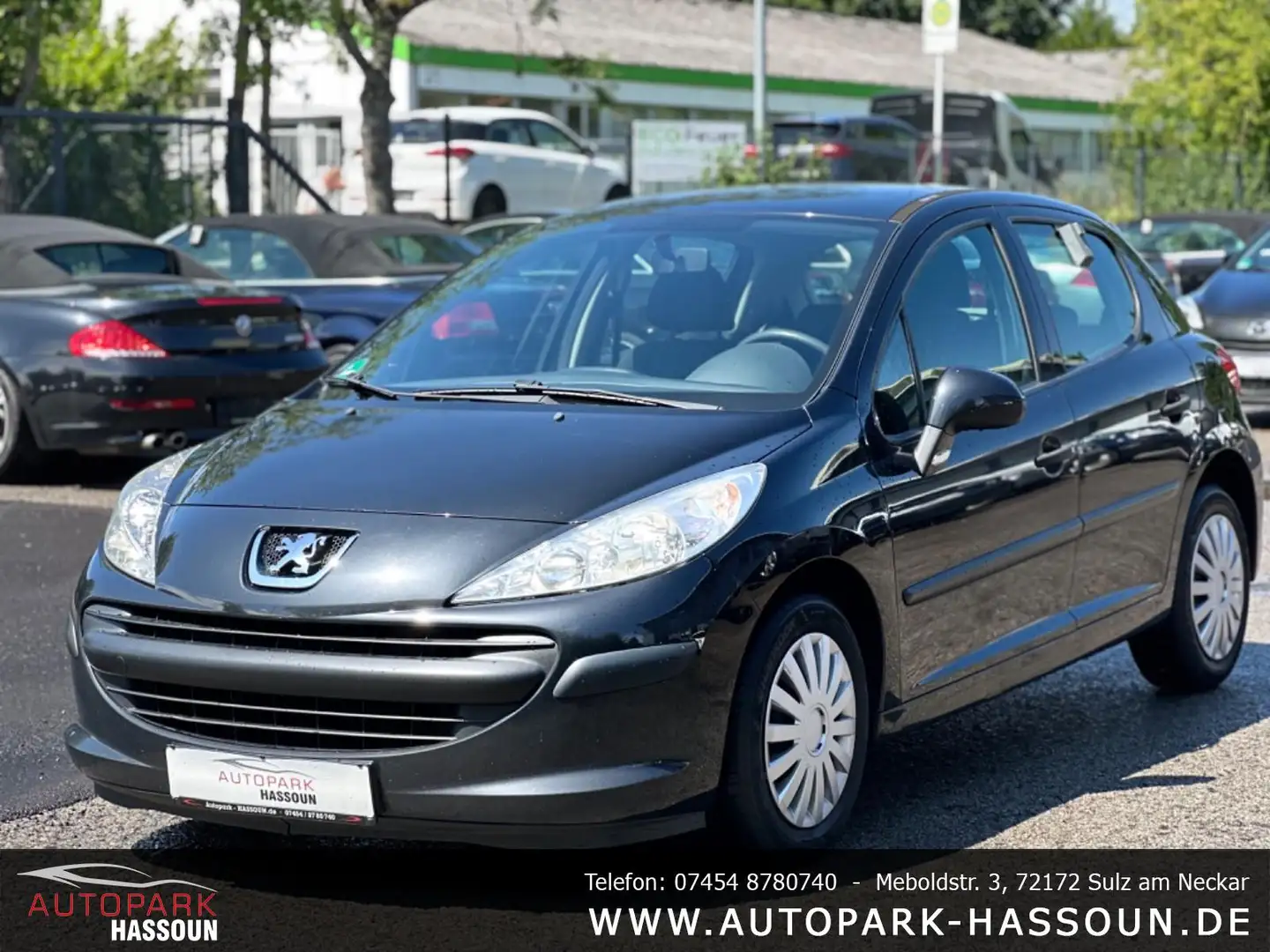 Peugeot 207 Filou TÜV 07/27 1.Hand 5-Sitz. Schwarz - 1
