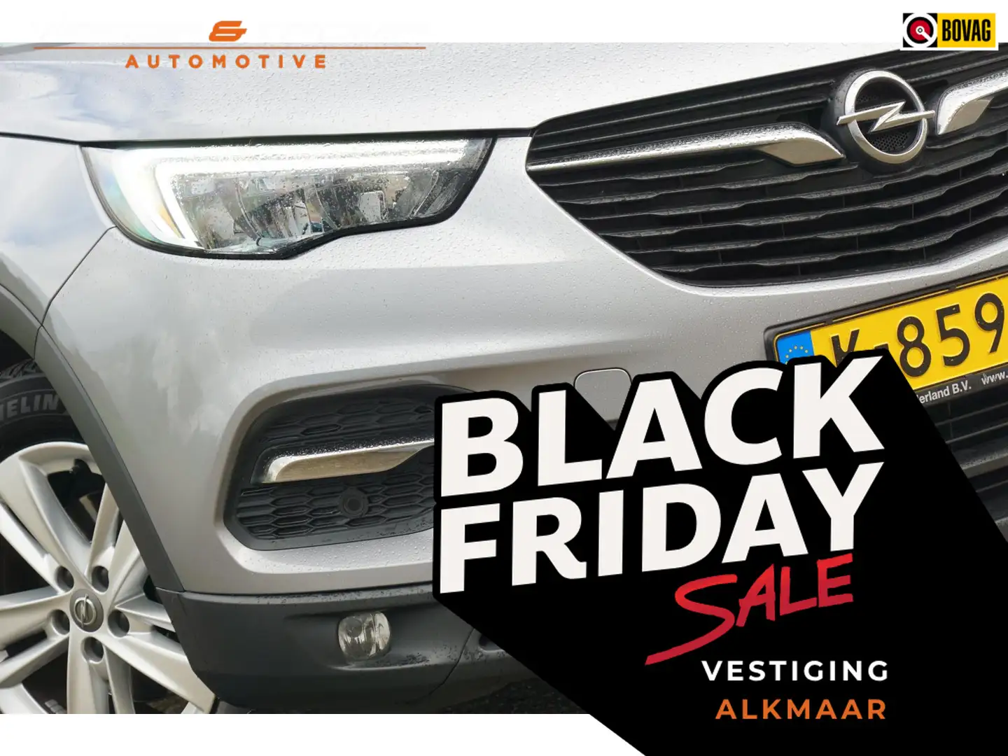 Opel Grandland X 1.2 Turbo Business Edition - Quartz Grey - Carplay Gris - 1