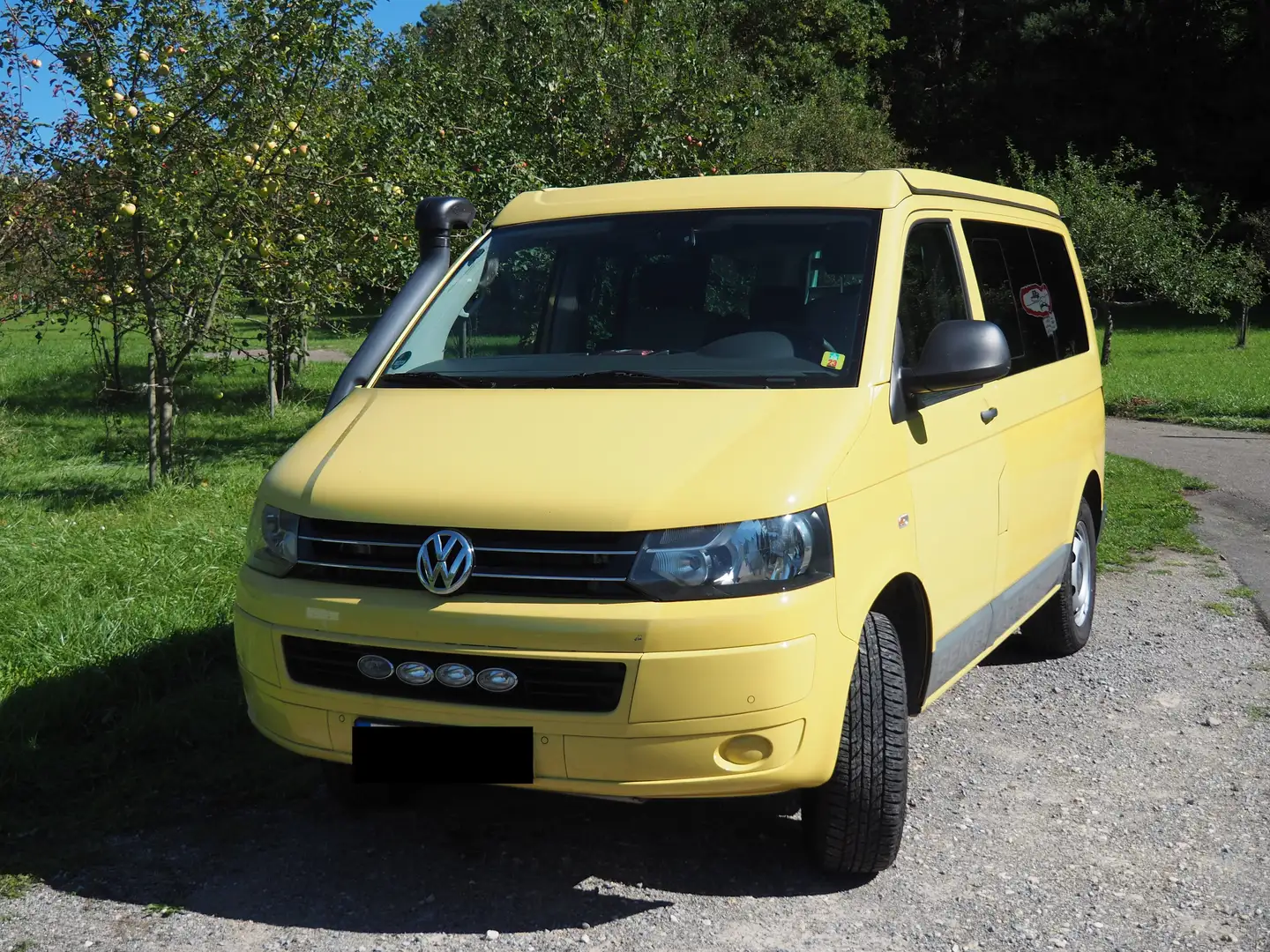 Volkswagen T5 Multivan T5, 2.Motor 180T km, Seikel 4x4, Aufstelldach Gelb - 2