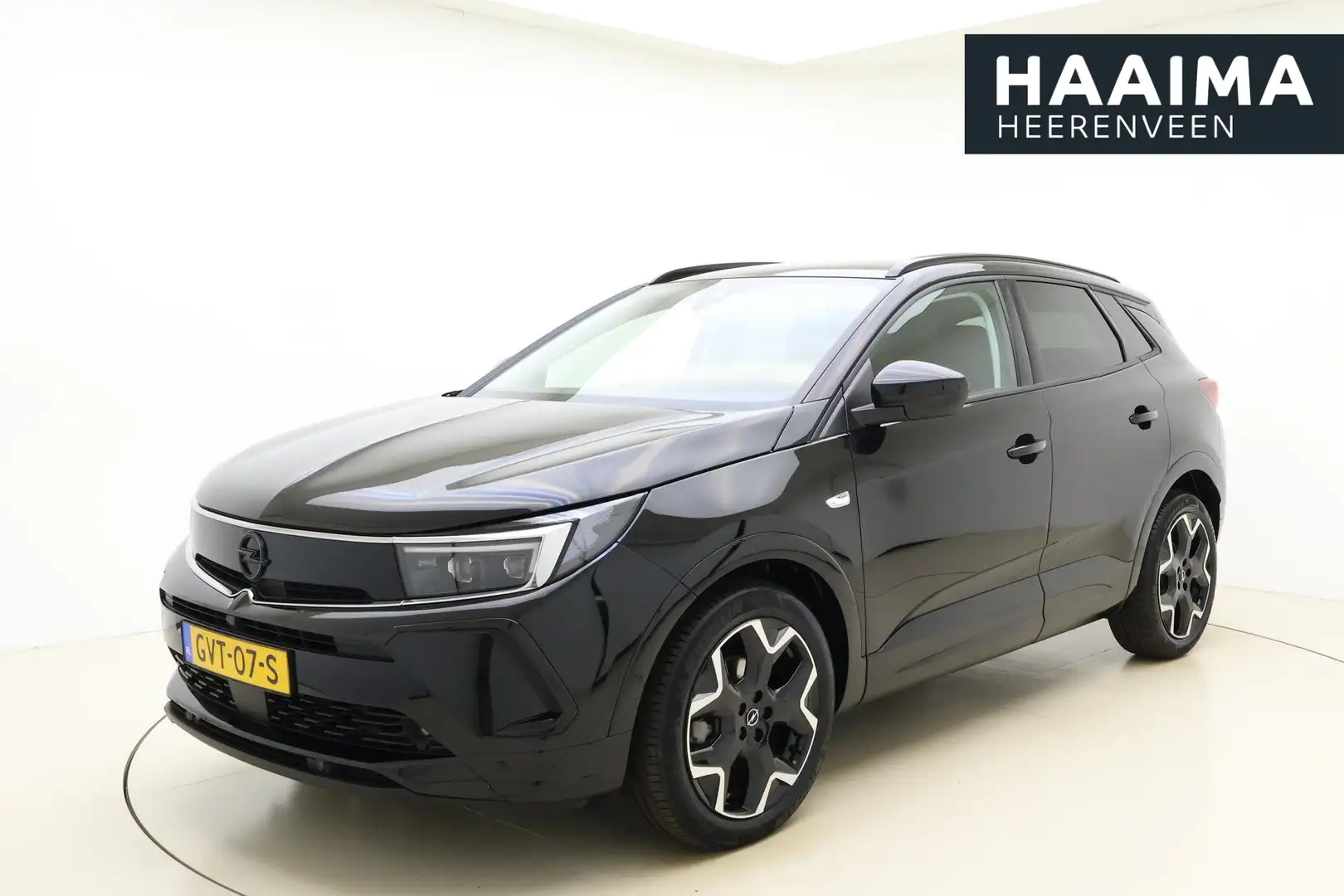 Opel Grandland 1.2 Turbo Hybrid Ultimate 136 PK Automaat | Naviga Zwart - 1