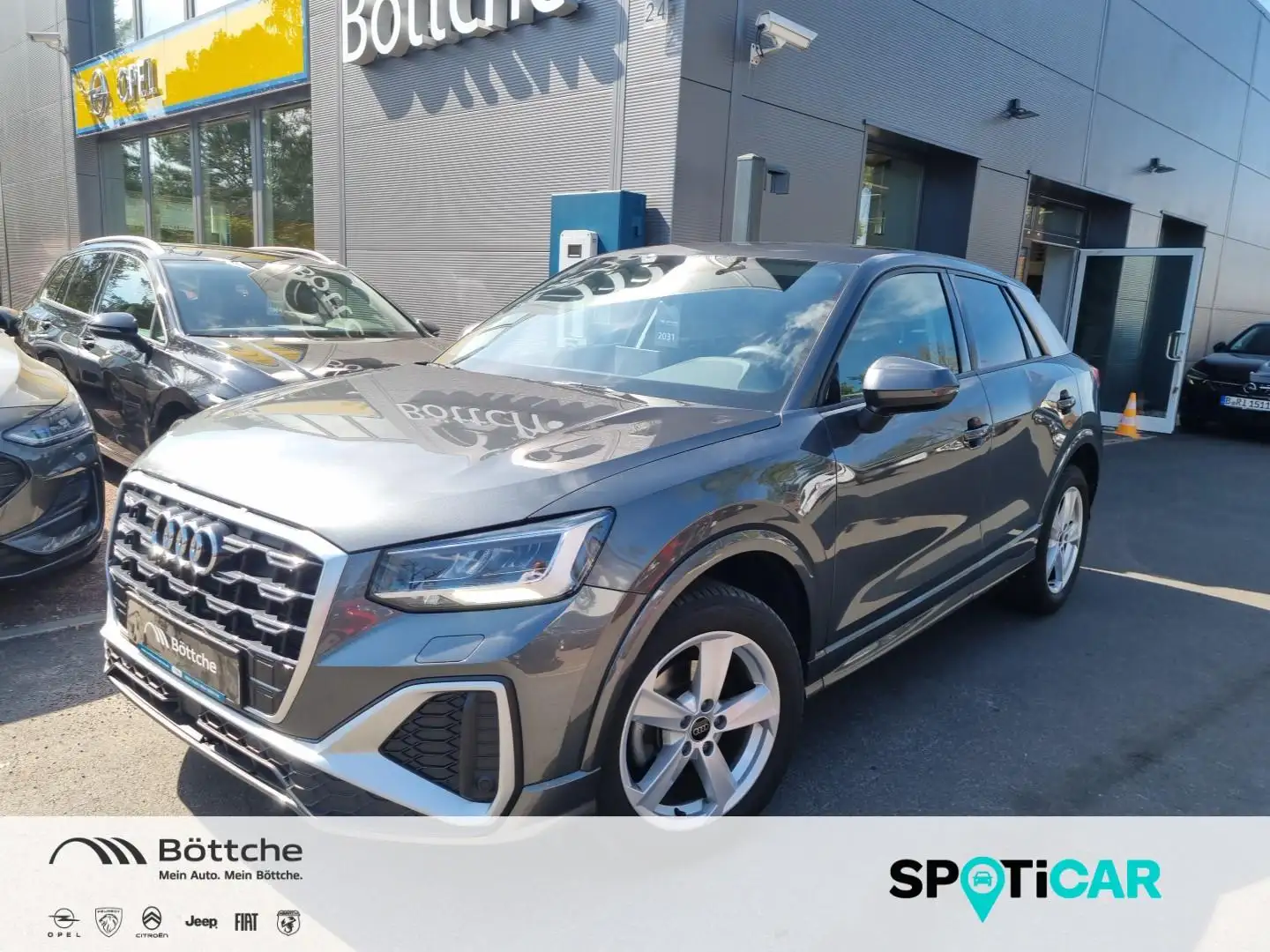Audi Q2 30 TFSI S line LED/Navi/SHZ/DAB/PDC/Allwetter Grigio - 1