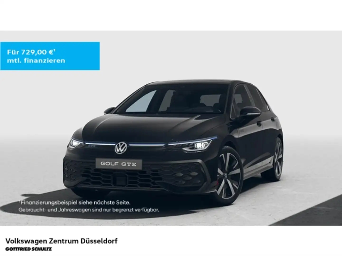 Volkswagen Golf GTE DSG 1.5 L EHYBRID 130 KW Pano IQ.LIGHT / Busin Noir - 1