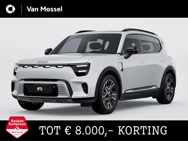 smart #5 Pulse / Halo panoramisch dak / 20" Helix/ Offroad