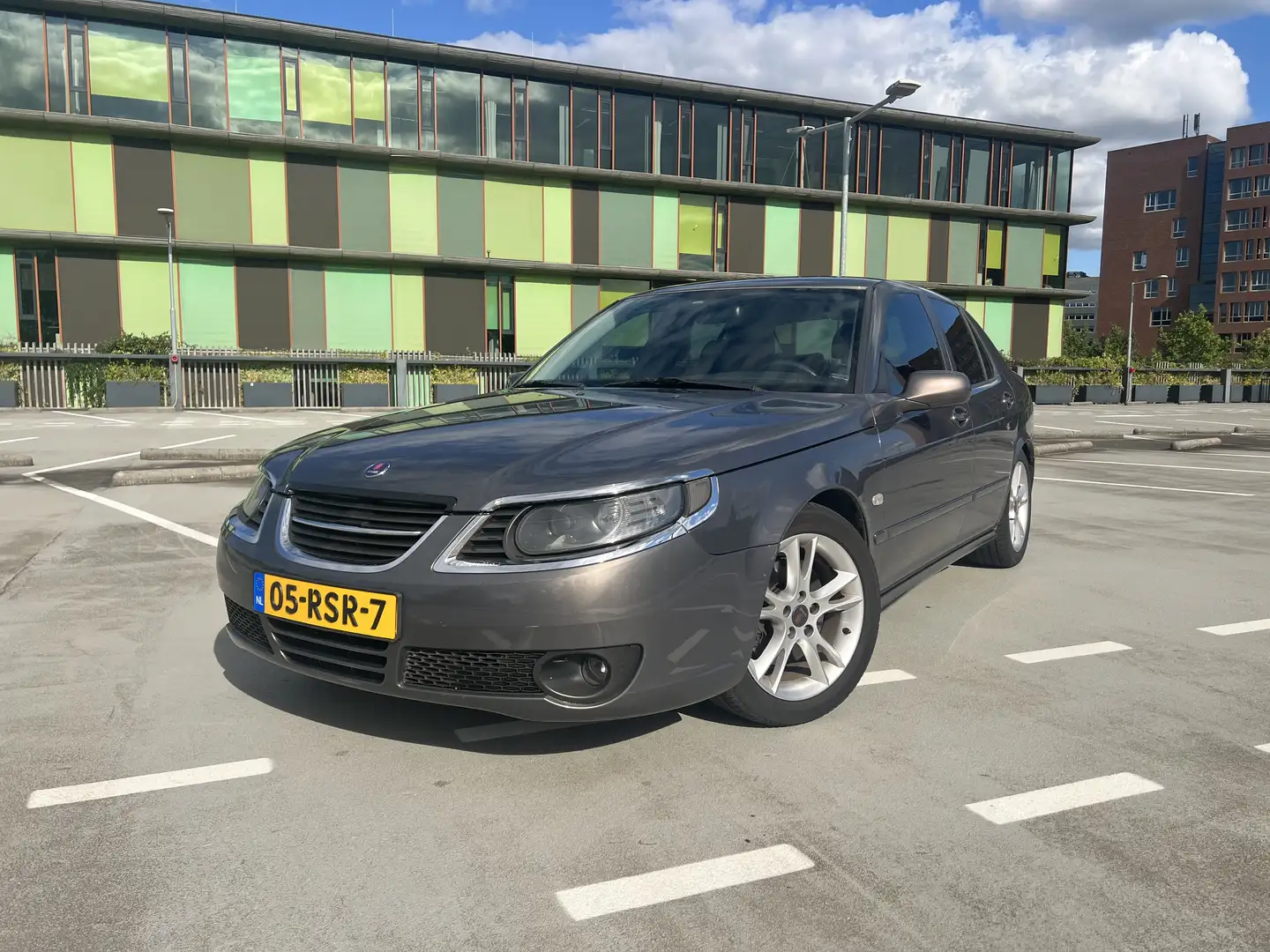 Saab 9-5 2.3 Turbo Aero aut. nwe apk Gris - 1
