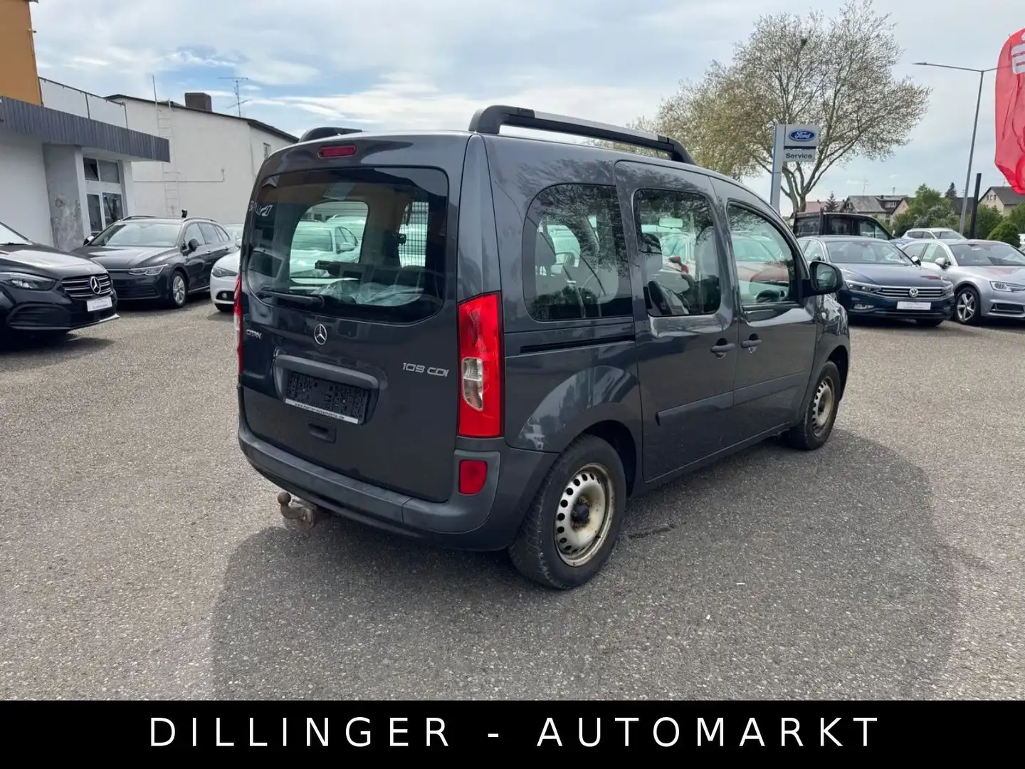 Mercedes-Benz Citan Kombi 109 CDI 5-Sitzer KLIMA AHK 90ps SHZ Grigio - 2