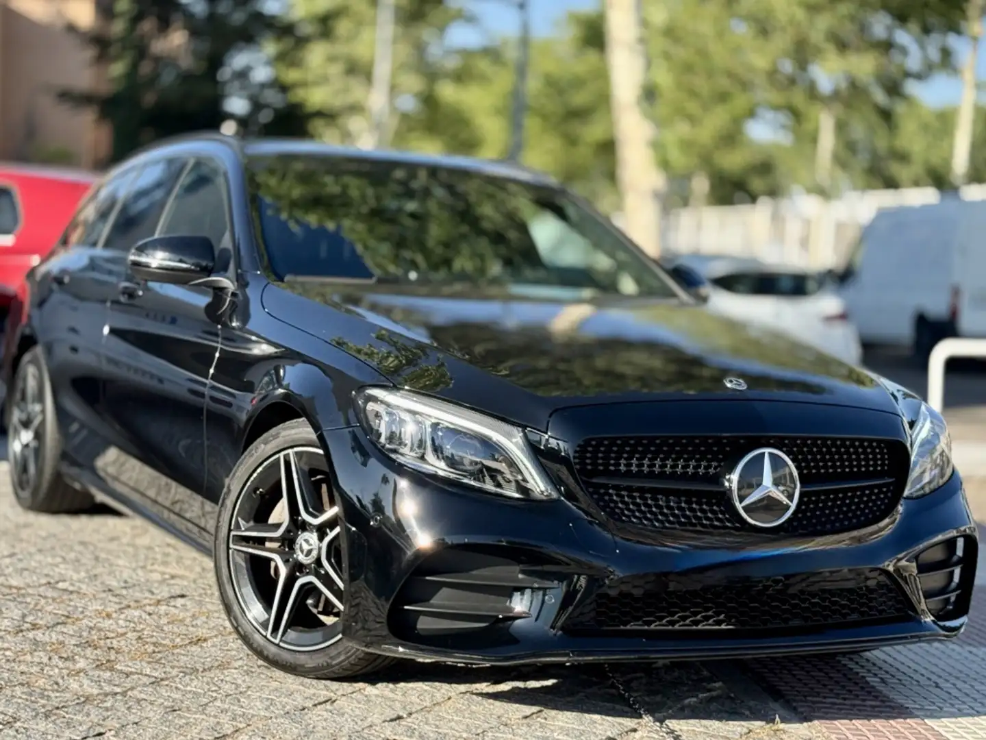 Mercedes-Benz C 220 Estate 220d 9G-Tronic Negro - 2